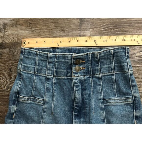 Free People Jayde High Rise Flare Jeans Women 27 Boho Retro 27x31 - Picture 4 of 6